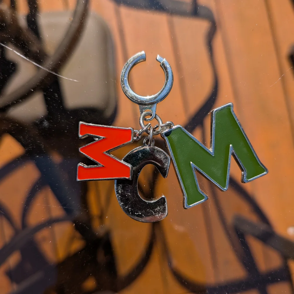 Authentic MCM Key Chain or Bag Charm